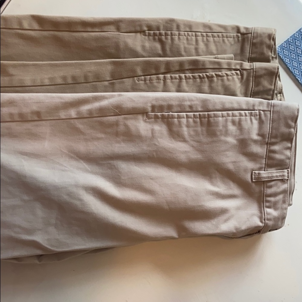 Cat & Jack Uniform flat front pants